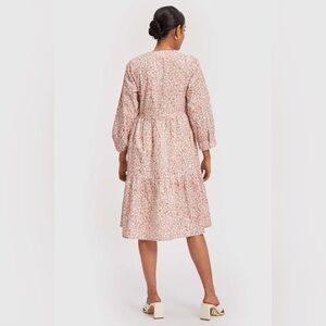 Reistor Ruched Midi Dress